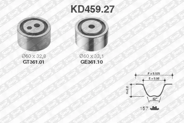 SNR ZESTAW ROZRZĄDU KD459.27 