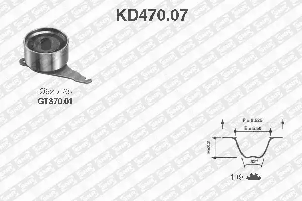 SNR ZESTAW ROZRZĄDU KD470.07 