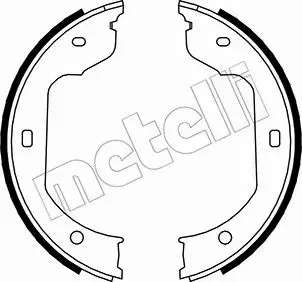 METELLI SZCZĘKI HAMULCOWE 53-0019 