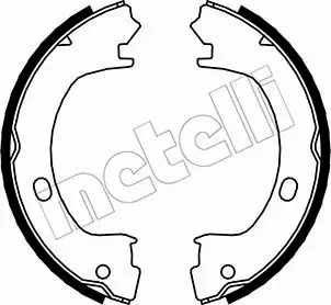 METELLI SZCZĘKI HAMULCOWE 53-0031 