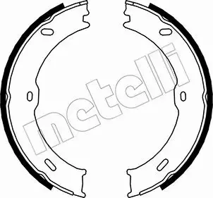 METELLI SZCZĘKI HAMULCOWE 53-0246 