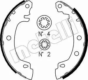 METELLI SZCZĘKI HAMULCOWE 53-0353 