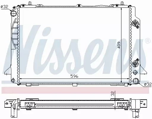 NISSENS CHŁODNICA SILNIKA 60469A 