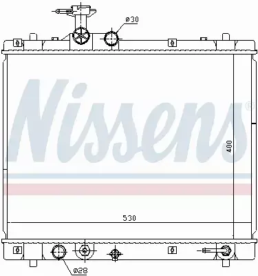 NISSENS CHŁODNICA SILNIKA 69402 