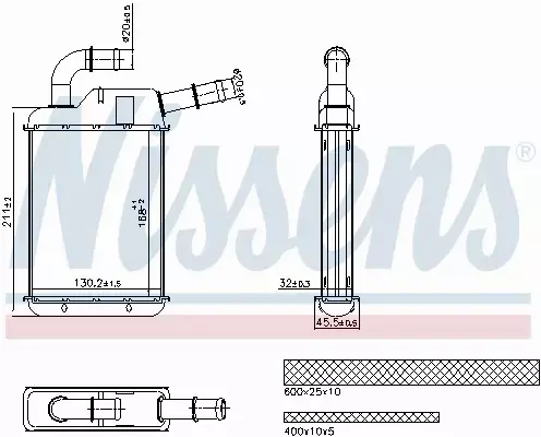 NISSENS NAGRZEWNICA 707279 