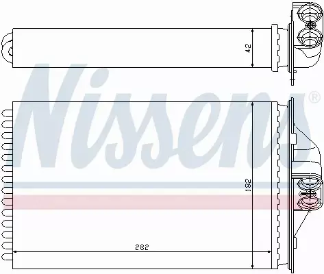 NISSENS NAGRZEWNICA 70975 