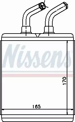 NISSENS NAGRZEWNICA 77515 