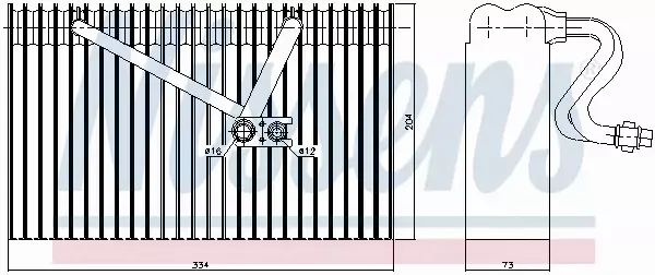 NISSENS PAROWNIK KLIMATYZACJI 92168 