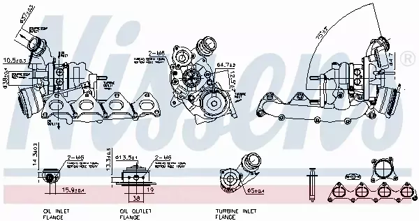 NISSENS TURBOSPRĘŻARKA 93112 