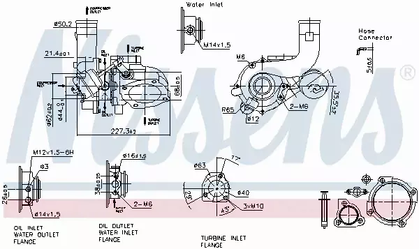 NISSENS TURBOSPRĘŻARKA 93169 