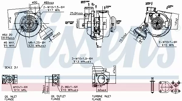 NISSENS TURBOSPRĘŻARKA 93177 