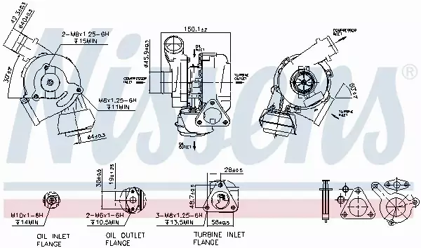 NISSENS TURBOSPRĘŻARKA 93239 