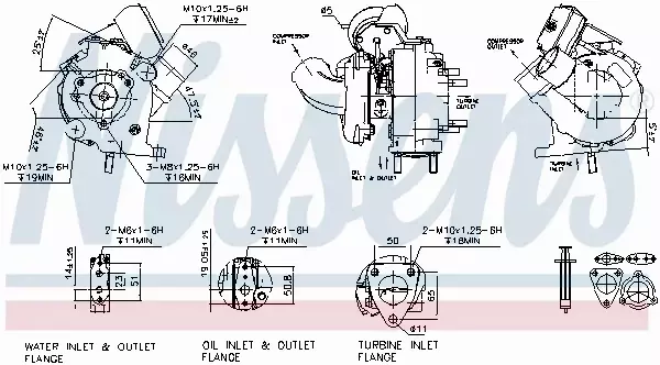 NISSENS TURBOSPRĘŻARKA 93241 