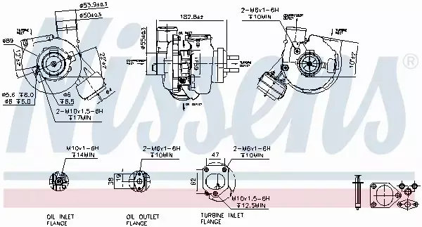 NISSENS TURBOSPRĘŻARKA 93245 