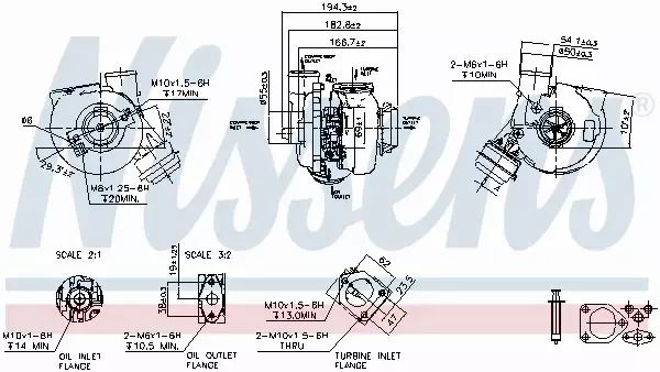 NISSENS TURBOSPRĘŻARKA 93249 