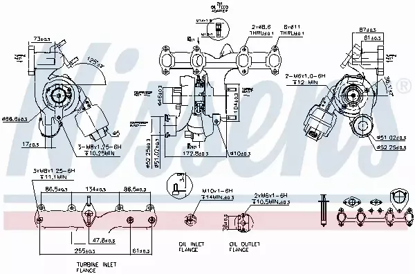 NISSENS TURBOSPRĘŻARKA 93267 