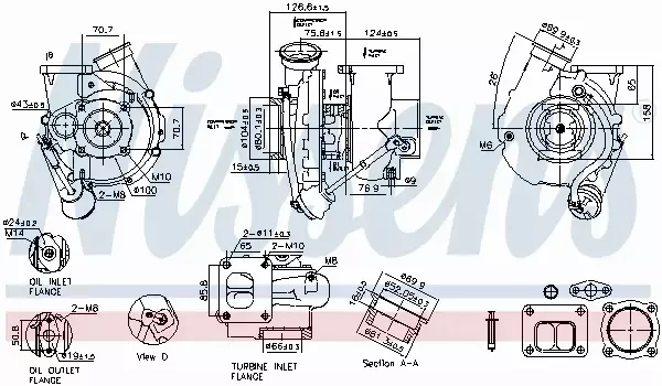 NISSENS TURBOSPRĘŻARKA 93299 