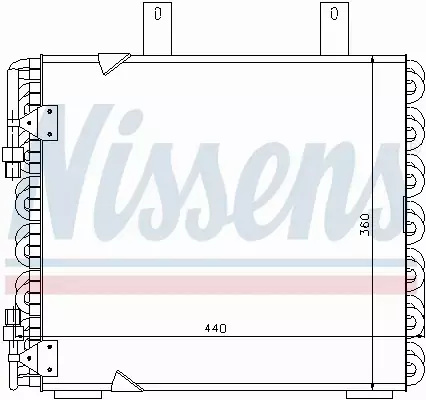 NISSENS CHŁODNICA KLIMATYZACJI 94172 