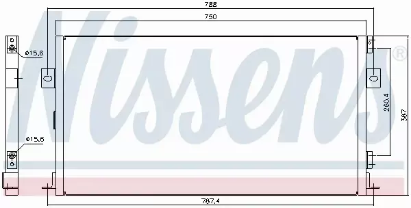 NISSENS CHRYSLER VOYAGER/GRAND VOYAGER 96-00 