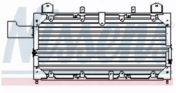 NISSENS CHŁODNICA KLIMATYZACJI 94318 