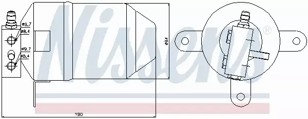 NISSENS OSUSZACZ KLIMATYZACJI 95006 