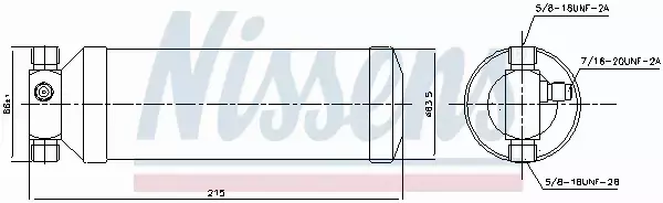 NISSENS OSUSZACZ KLIMATYZACJI 95036 