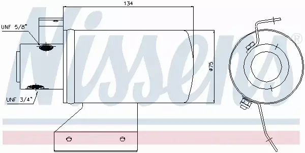 NISSENS OSUSZACZ KLIMATYZACJI 95053 