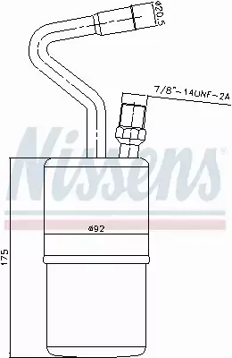 NISSENS OSUSZACZ KLIMATYZACJI 95135 