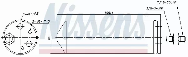 NISSENS OSUSZACZ KLIMATYZACJI 95323 