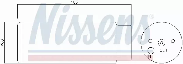 NISSENS OSUSZACZ KLIMATYZACJI 95380 