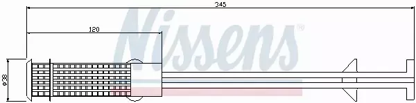 NISSENS OSUSZACZ KLIMATYZACJI 95407 