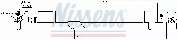 NISSENS OSUSZACZ KLIMATYZACJI 95491 