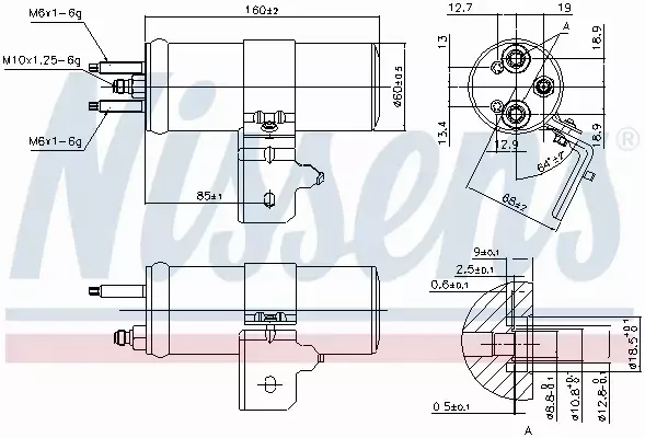 NISSENS OSUSZACZ KLIMATYZACJI 95624 