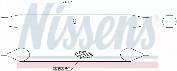 NISSENS OSUSZACZ KLIMATYZACJI 95791 