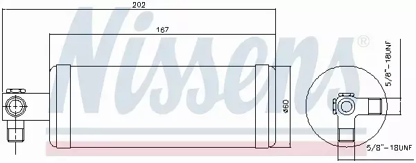 NISSENS OSUSZACZ KLIMATYZACJI 95980 