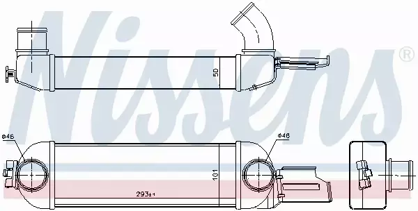 NISSENS INTERCOOLER 96179 