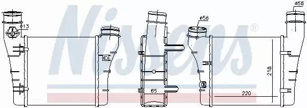 NISSENS CHŁODNICA INTERCOOLER 96549 