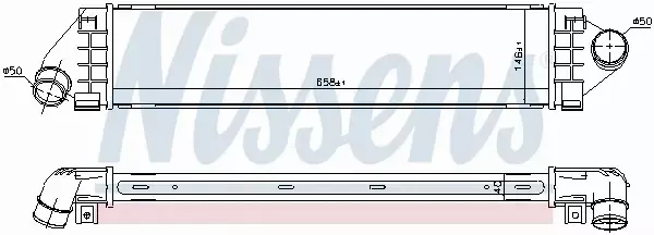 NISSENS CHŁODNICA INTERCOOLER 96560 