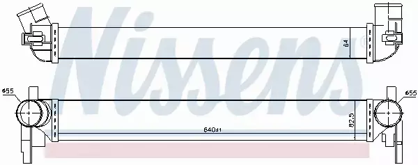 NISSENS CHŁODNICA INTERCOOLER 96566 