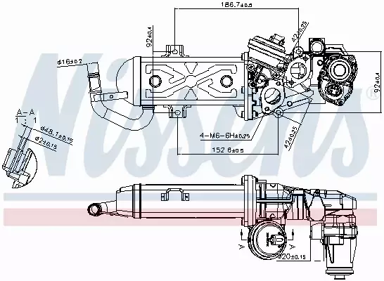 NISSENS ZAWÓR EGR 98178 