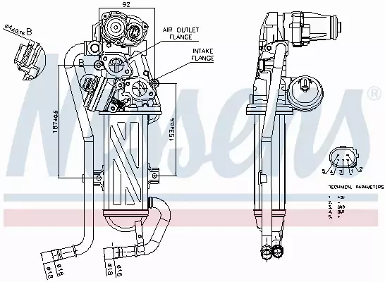 NISSENS ZAWÓR EGR 98375 