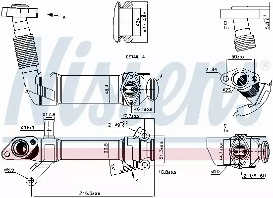 NISSENS CHŁODNICA EGR 989281 