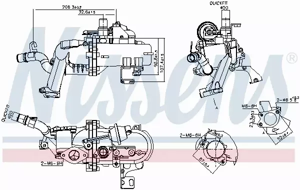 NISSENS CHŁODNICA EGR 989285 