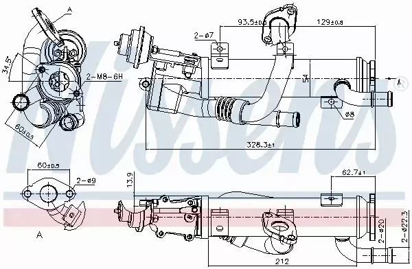 NISSENS CHŁODNICA EGR 989329 