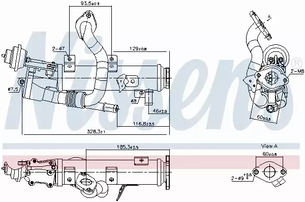 NISSENS CHŁODNICA EGR 989448 