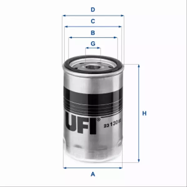 UFI FILTR OLEJU 23.130.02 