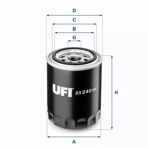 UFI FILTR OLEJU 23.240.00 