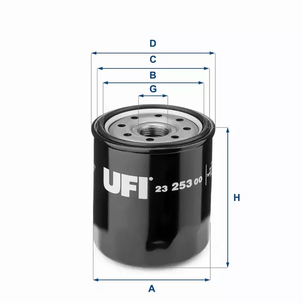 UFI FILTR OLEJU 23.253.00 