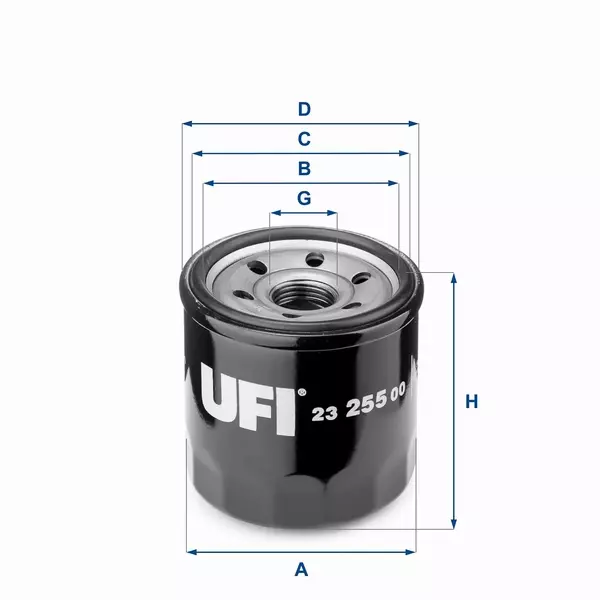 UFI FILTR OLEJU 23.255.00 