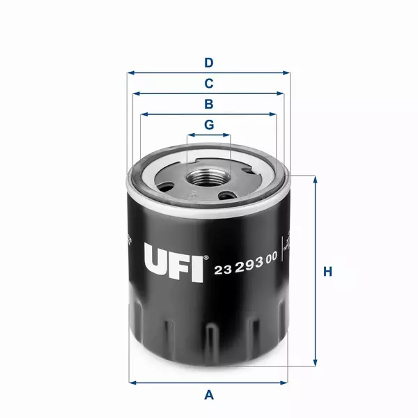 UFI FILTR OLEJU 23.293.00 